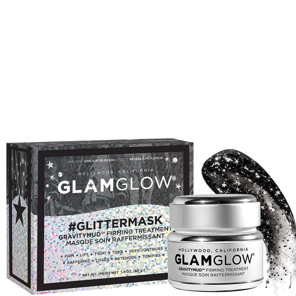 Glamglow Gravity Mud Firming Treament #glittermask